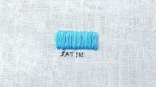 How to do a Satin Stitch [upl. by Brynne]