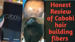 Hair building fibers Review of Caboki hair fibers how to use hair fibers does hair fibers safe [upl. by Chantal]