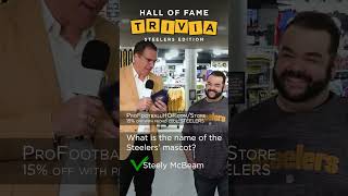 Pro Football Hall of Fame Trivia Steelers Edition Episode 14 shorts nfl steelers [upl. by Buddy]