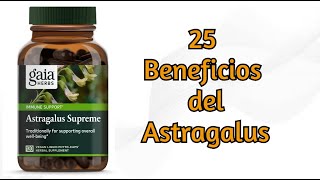 Astragalus 25 Beneficios para la Salud [upl. by Kahaleel]