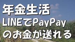 【年金生活 436】LINEで簡単にPayPayのお金が送れ る PayPay ＃LINE LINE送金 PayPay送金 [upl. by Smallman]