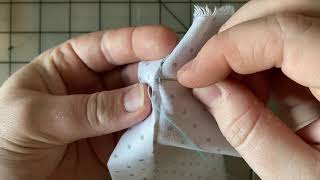 Hand Sewing How To Locked Hemming Stitch [upl. by Lamrert]