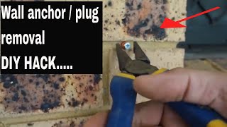 How to remove adhesive wall hooks  No damage to the wall paint [upl. by Clercq]