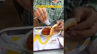 2 McVeggie burger only at ₹155 with using my link😱🤯 viral shorts prayagraj food mcdonalds [upl. by Treborsemaj]