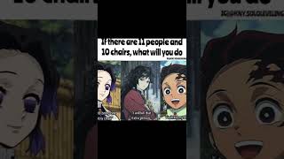 DEMON SLAYER MEME anime shorts foryou viral trending memes meme animememe demonslayer [upl. by Nerval]