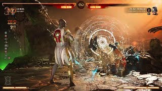 Mortal Kombat 1 Geras Motaro 55 combo [upl. by Anelem]