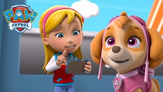 Katie leads the PAW Patrol to stop the barking cats  PAW Patrol  Cartoons for Kids Compilation [upl. by Lynnette]