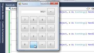 Hacer una calculadora en Visual Basic NET 2013 [upl. by Salta249]