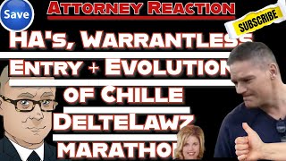 ⚖️ Lawyer React HAs Warrantless Entry  Evolution of Chille DeleteLawz Marathon 🏍️🚔 [upl. by Ern]