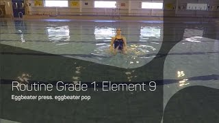 Eggbeater Press Eggbeater Pop  Synchronised Swimming Routines [upl. by Audra289]