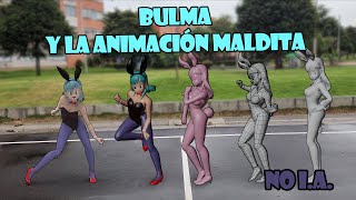 Todo en contra para hacer esta animacion  Bulma bailando en el parque [upl. by Beitch]