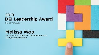 2019 EDUCAUSE DEI Leadership Award Melissa Woo [upl. by Eurd73]