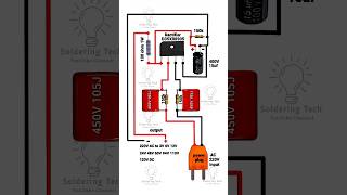 220V AC to 3V 12 18 24 30 40110V auto volts shorts diy [upl. by Artima]