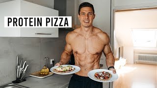 Ich backe die Foodspring Protein Pizza [upl. by Haag]