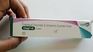 ClopG cream  Clobetasol propionate amp Gentamicin Sulphate cream [upl. by Ainoet14]