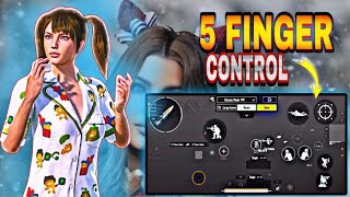 New Control 5 Fingers iPhone 11 Pro Max PUBGM🔥Pubg Mobile Fast 😱 Control  Sensitivity😘 [upl. by Rohpotsirhc]