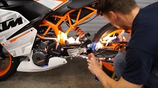 Will WD40 Destroy Your Motorcycle Chain ORings  MC GARAGE [upl. by Gardel339]