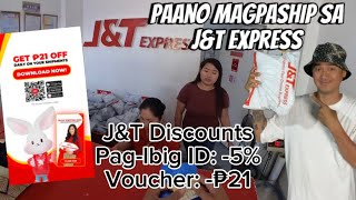 PAANO MAGPADALA SA JampT EXPRESS 2024 HOW TO SHIP USING JampT APP WalkinRegular JampT UNLI VOUCHER [upl. by Winou]