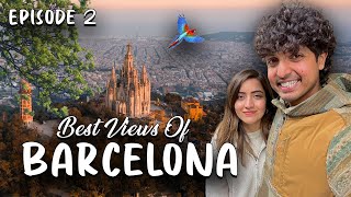 BEST VIEWS OF BARCELONA FROM TIBIDABO  VLOG 30 [upl. by Spears]