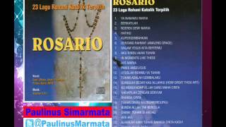 Lagu Katolik  23 Lagu Nyanyian Rohani  Bunda Maria  ROSARIO [upl. by Nylodam981]