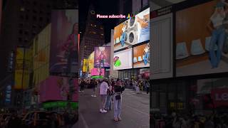 Night life NYC travel timesquare usa [upl. by Etteval667]