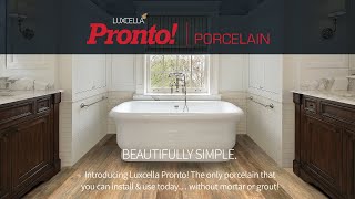 Pronto Porcelain DIY Installation [upl. by Youngran]