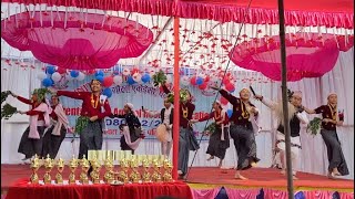 Sakela dance💃 by UGA’s students on the occasion of 11th annual function​⁠ramakulung dance [upl. by Azaleah893]