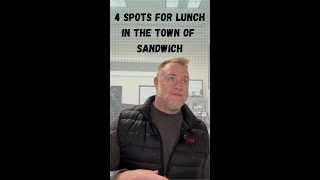 Top 4 Lunch Spots in Sandwich MA [upl. by Akelahs791]