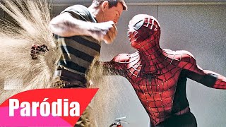 HOMEM ARANHA 3  Homem Areia vs Homem Aranha Tobey Maguire  PARÓDIA [upl. by Osher753]