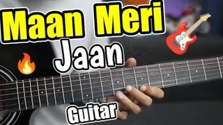 Maan Meri Jaan Acoustic Guitar Cover First time on YouTube  Fingerstyle GuitarZeeshankhan pianist [upl. by Adnoraj]