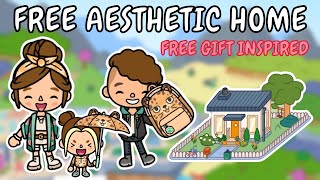 FREE 💚🤎 Aesthetic Makeover ✨ Toca Boca Free House Ideas 😍 TOCA GIRLZ [upl. by Brace558]