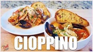 Cioppino Recipe  The San Francisco Fish Stew [upl. by Nylsej627]