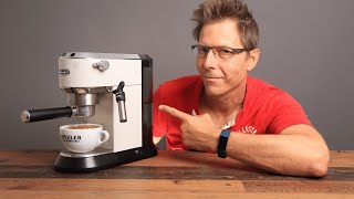 Delonghi Dedica Home Espresso Machine Review amp Test [upl. by Nibbs]