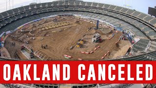 2023 Oakland Supercross CANCELED  Breaking News  What Happens Next [upl. by Hornstein]