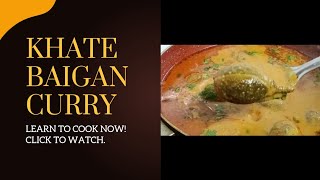 🍆quotKhate Baigan Ka Salan Easy Vegetarian RecipequotVegetarian Recipes 🍆 [upl. by Elicec582]