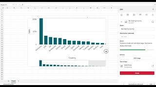 Qlik Sense Cloud Reporting Charts as image [upl. by Horbal]