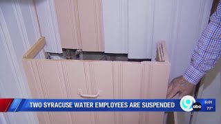 Two Syracuse water employees are suspended [upl. by Cann]