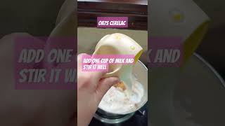 Healthy oats cerelac for babyhealthy babyfood cerelac homemade shortstrending youtube [upl. by Renwick]