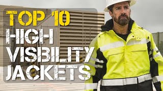 Top 10 Best High Visibility Work Jacket [upl. by Iormina]