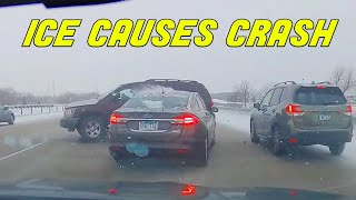 Best of WINTER FAILS  Icy roads Car Sliding Crash Road Rage Snow Accidents Compilation 2023 USA [upl. by Zurc]