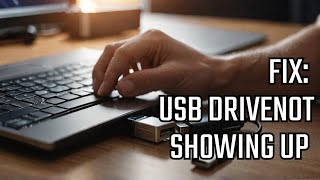 How to Fix USB Flash Drive not showing up on windows 10 [upl. by Ivatts]