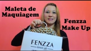 Resenha Maleta de Maquiagem Fenzza Make Up [upl. by Lucian]