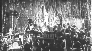 1920s Hogmanay party Archive film 94146 [upl. by Akihdar]