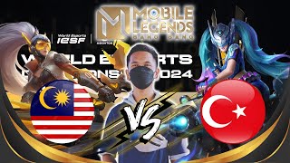 NOBAR IESF WEC 2024  MLBB DAY 3  Mobile Legends Bang Bang  malaysia [upl. by Phoebe]