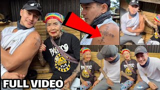 FULL VIDEO ng Pagpapatatoo ni PIOPLO Pascual kay Apo Wang Od TRENDING [upl. by Miculek]