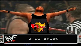 WWF Smackdown D lo Brown Entrance and Finisher [upl. by Cordey45]