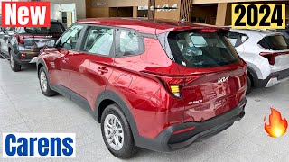 New Kia Carens Premium Base Model 2024❤️Carens Base Model🔥Price Features amp Detailed Review in Hindi [upl. by Oderfla]