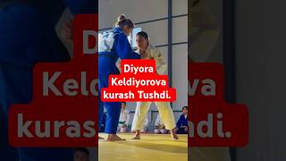 Diyora Keldiyorova judo mashqlari viralshorts diyorakeldiyorova judo rek reels trending trend [upl. by Petie]