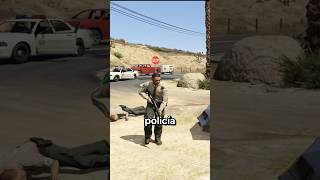 NUNCA AYUDES a CRIMINALES en GTA 5 gta shorts [upl. by Burget]