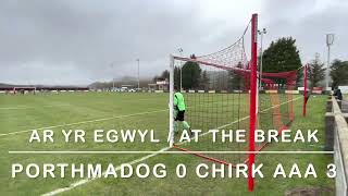 Porthmadog v Chirk AAA [upl. by Anerak]